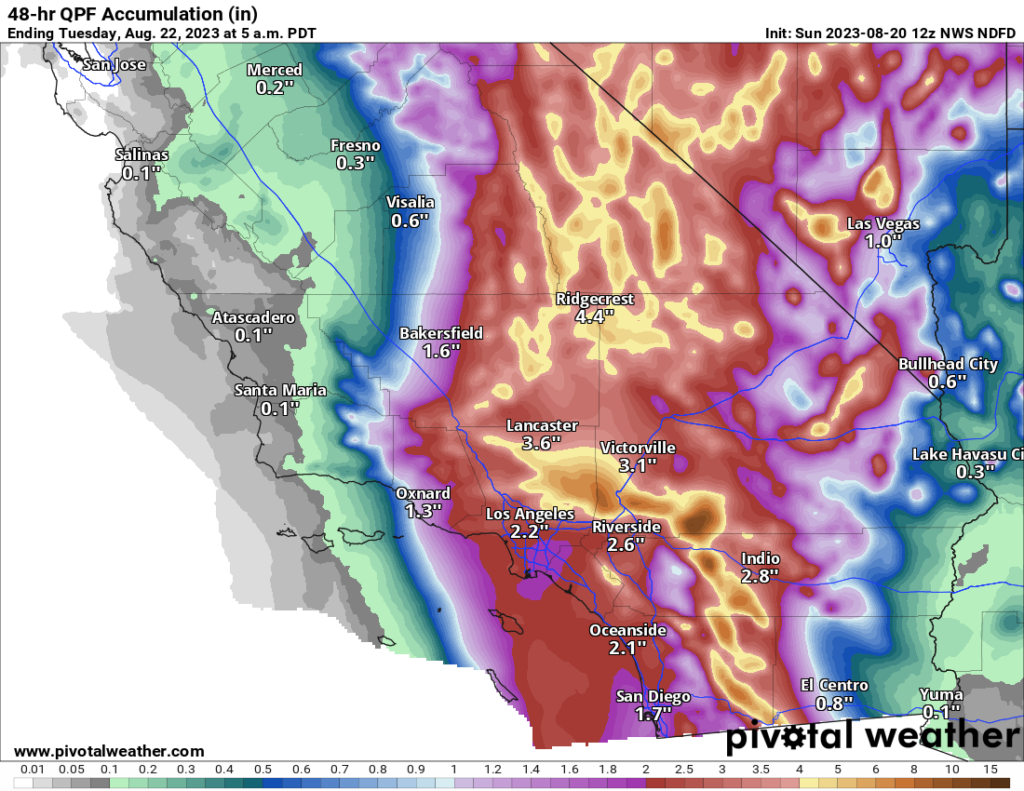 WPC's Short Range Forecasts (Days 0.5 - 2.5) - NDFD Precipitation