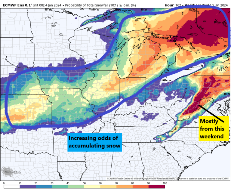 Northeast snow this weekend, a big, complex storm next week, and what’s ...