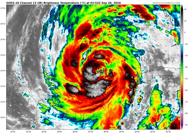 Helene Forcast Forecast for Helene continues to escalate in a bad way for Florida’s ...
